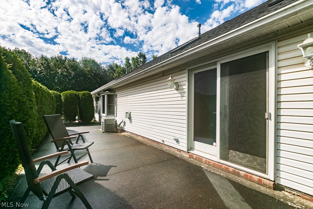 320 Harbor Ridge Lane Fairport Harbor, OH 44077 - Photo 31 of 38 View of the other side of the spacious patio!