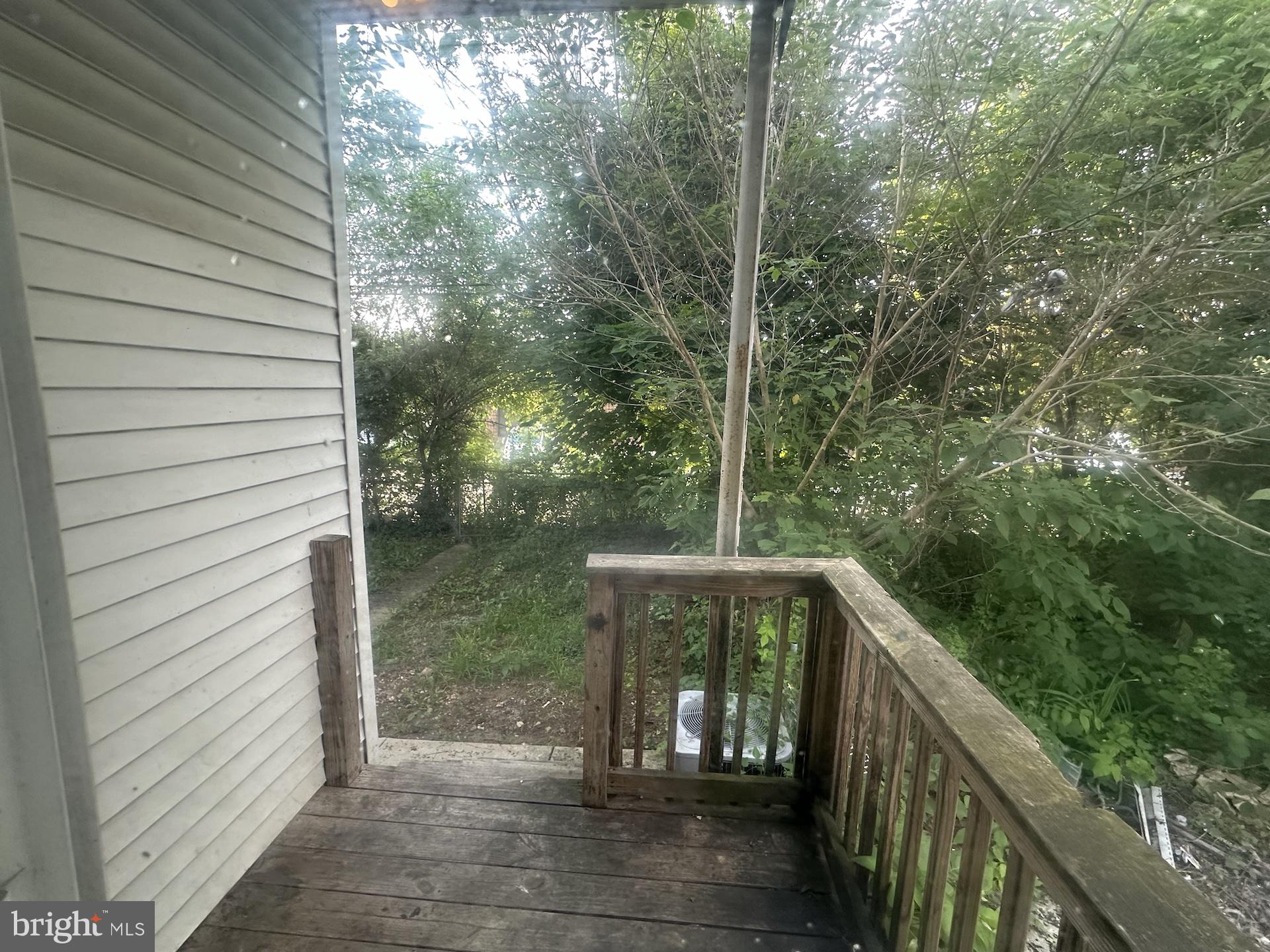 3926 Ridgewood Avenue Baltimore, MD 21215 - Photo 17 of 21 a view of a balcony with an outdoor space
