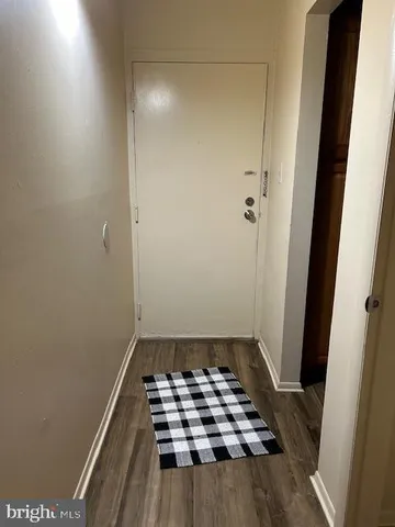 a view of wooden floor