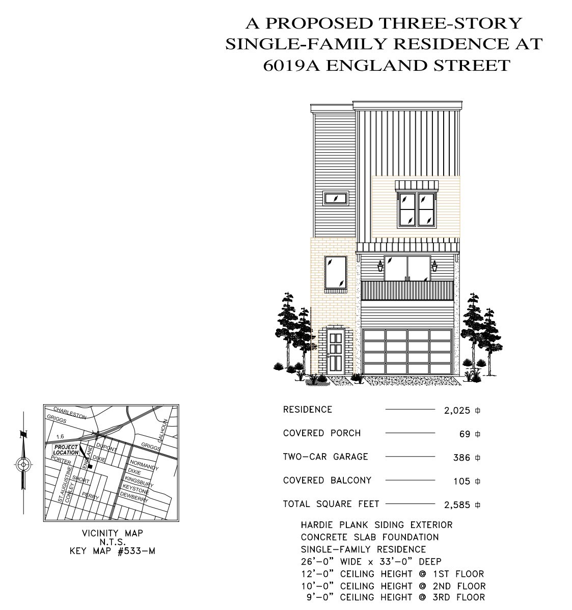 6019 England Street Houston, TX 77021 - Photo 20 of 21 a picture of a park with a floor plan