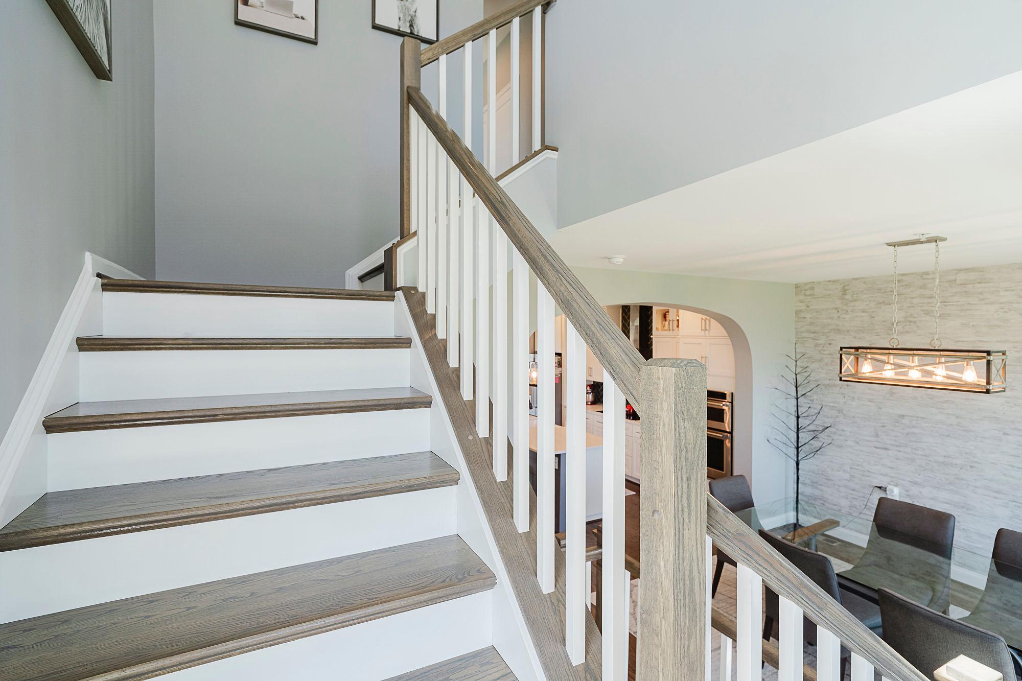 834 Lindley Road Frederick, MD 21701 - Photo 45 of 79 Sophisticated wood staircases