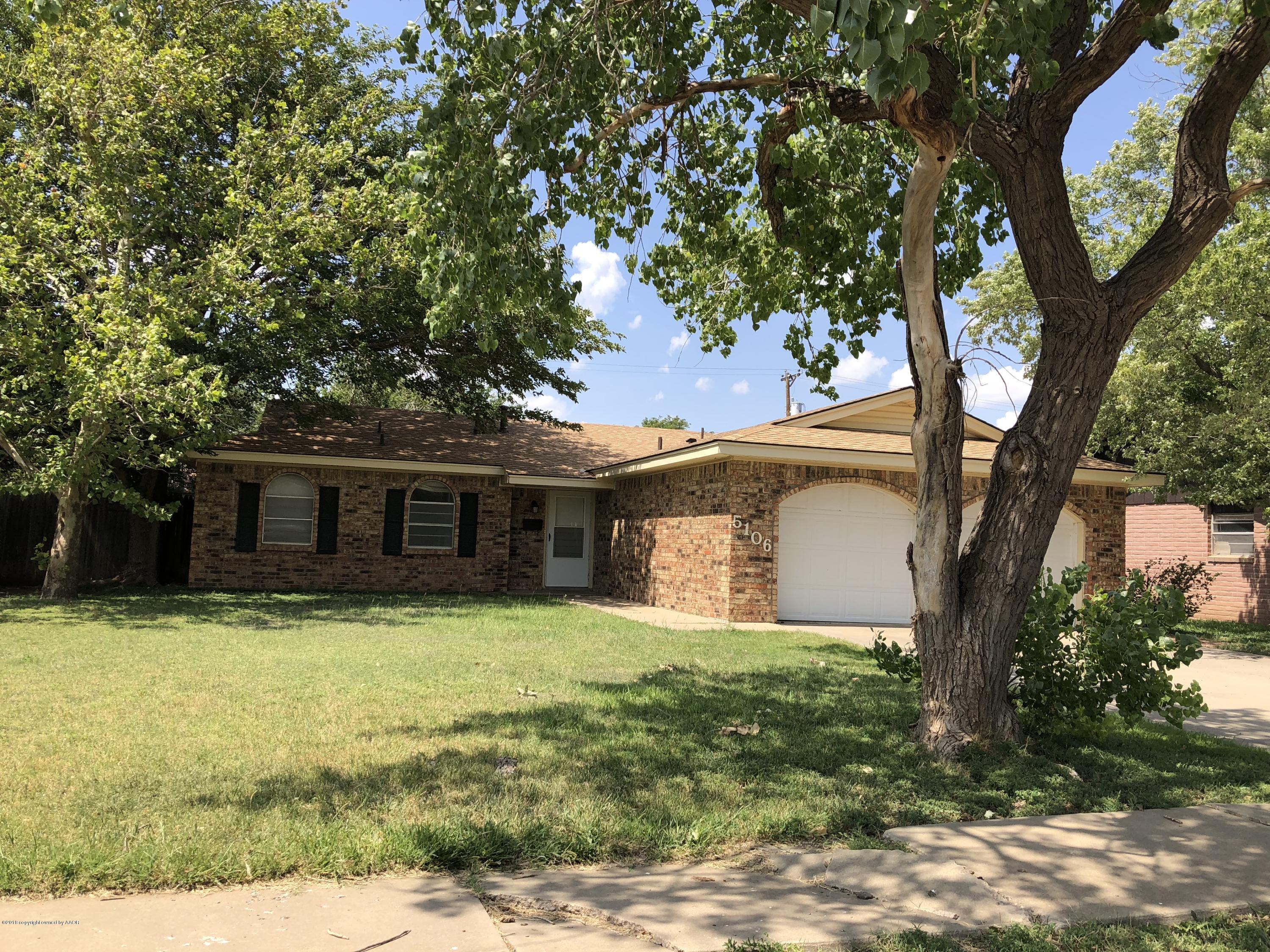 5106 Temple Drive Amarillo, TX 79110 - Photo 1 of 2 5106 Temple Dr