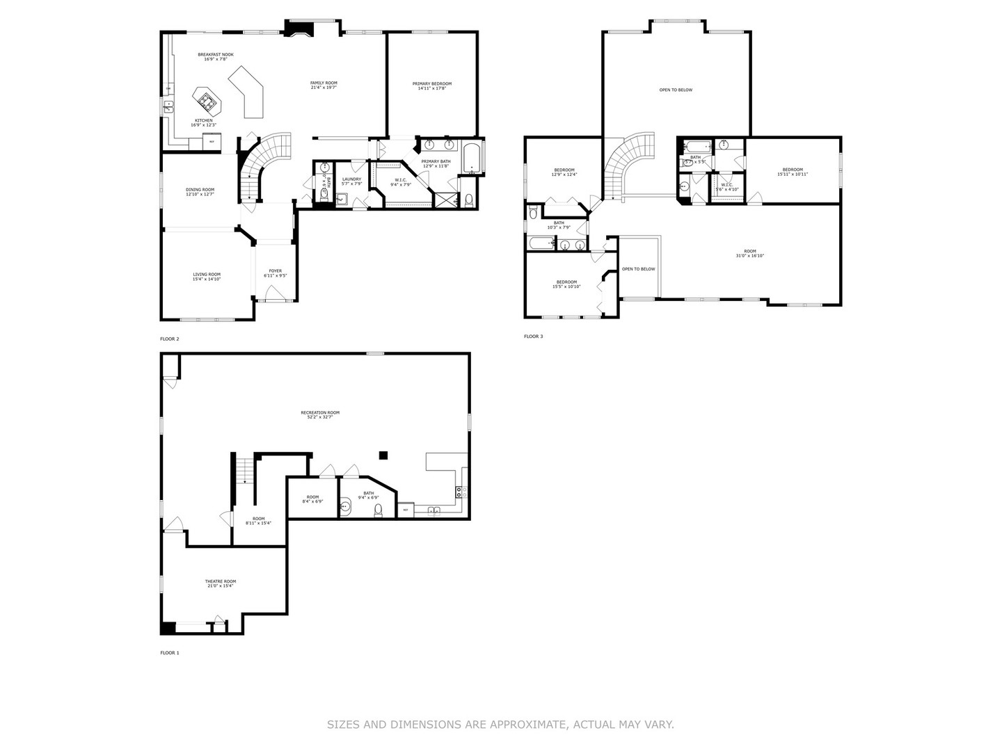 627 Conestoga Road Naperville, IL 60563 - Photo 43 of 46 a picture of floor plan