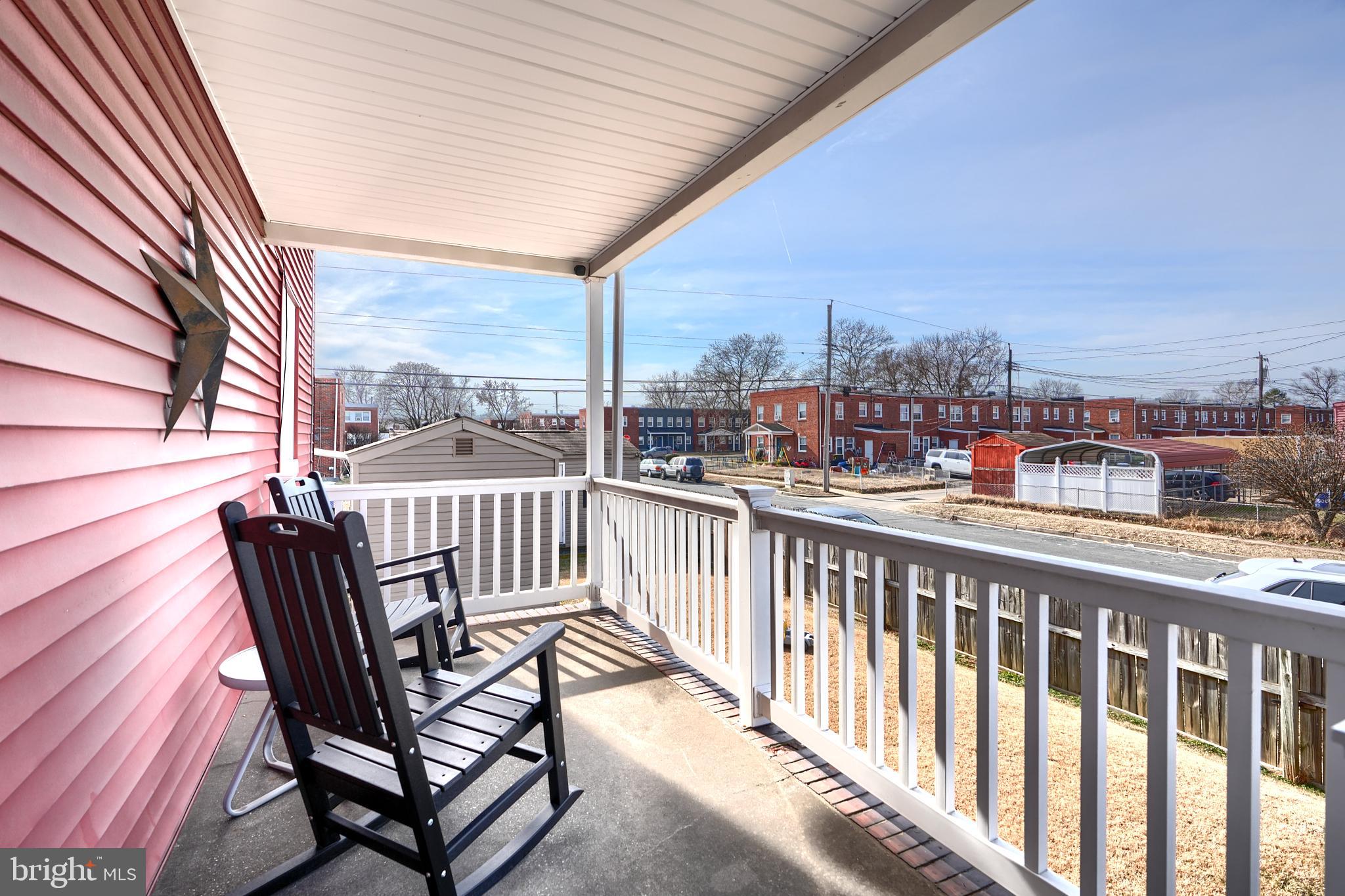 8101 Gray Haven Road Baltimore, MD 21222 - Photo 3 of 40 Enjoy your morning coffee with new Trex Deck