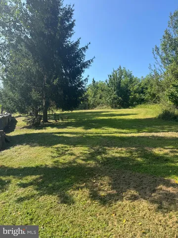 a view of a water with an outdoor space