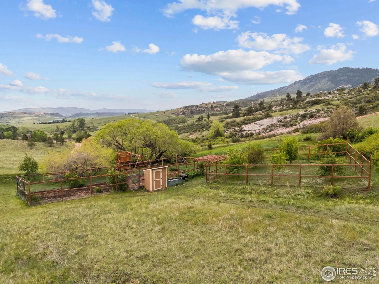 183 Red Bear Road Laporte, CO 80535 - Photo 31 of 32 a view of lake with mountain