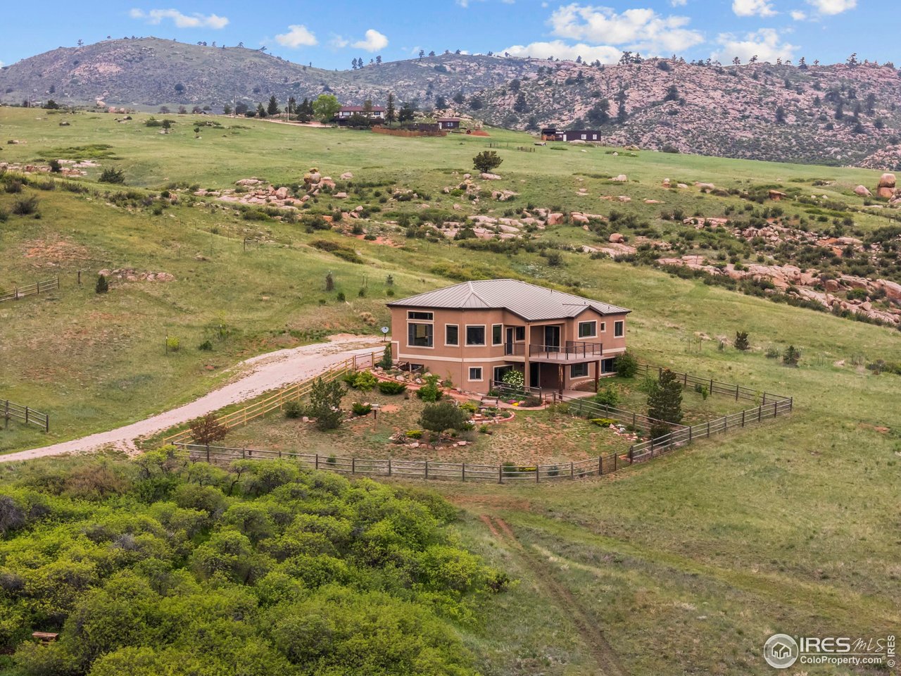183 Red Bear Road Laporte, CO 80535 - Photo 32 of 32 a view of a city with an ocean view