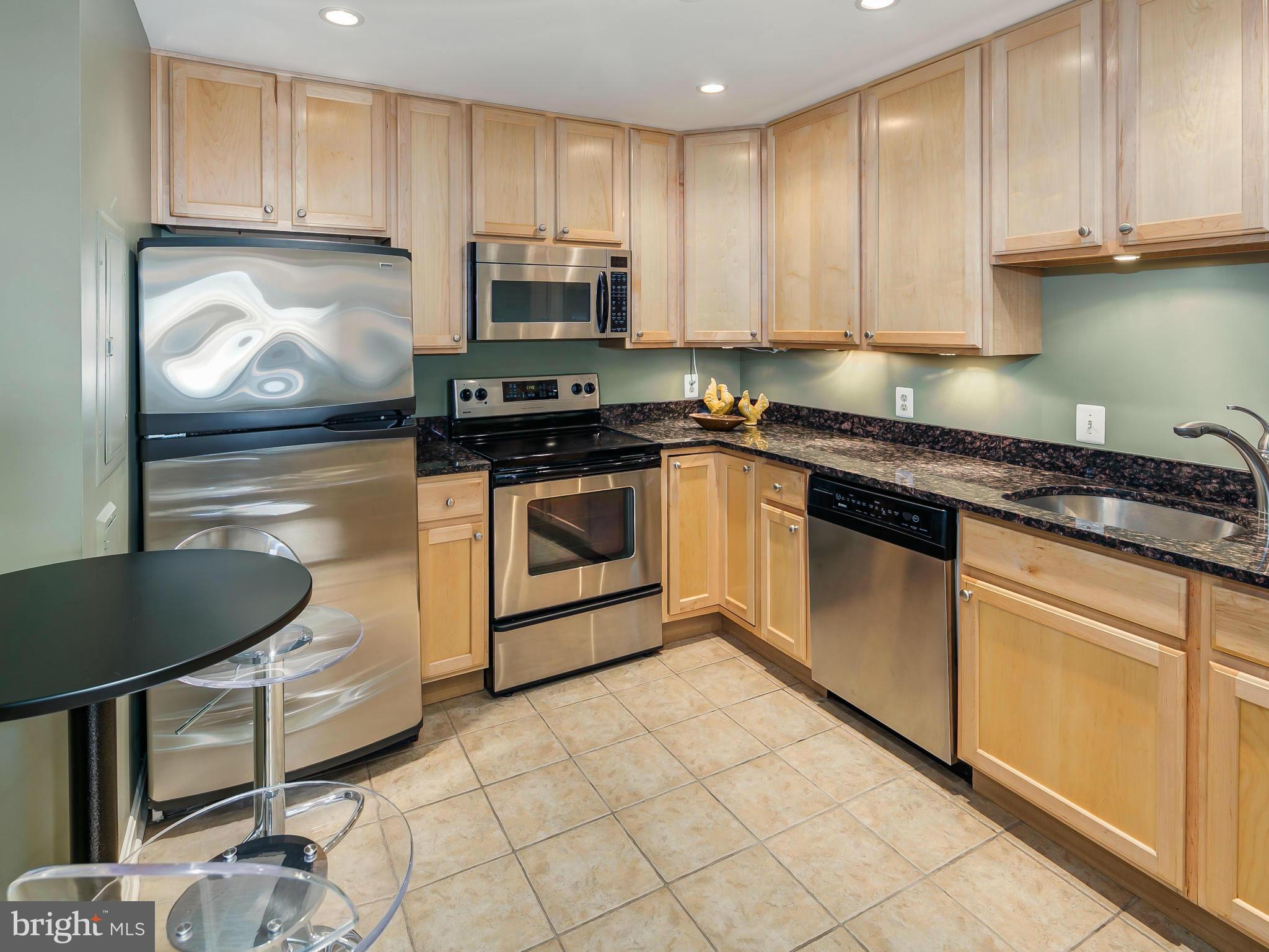 2000 16th Street Northwest, Unit 504 Washington, DC 20009 - Photo 14 of 29 Kitchen with table space