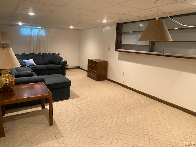 3990 Seiples Station Road Whitehall, PA 18052 - Photo 18 of 23 Lower level living room