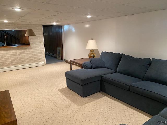 3990 Seiples Station Road Whitehall, PA 18052 - Photo 19 of 23 Lower Level living room