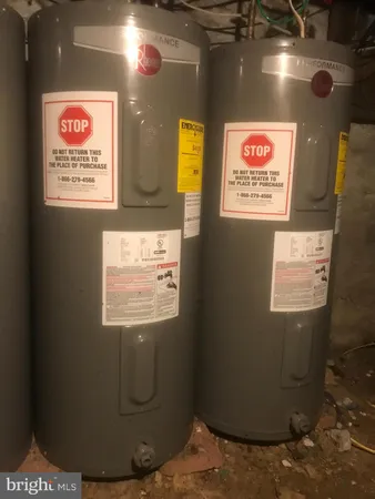 a view of water heater room