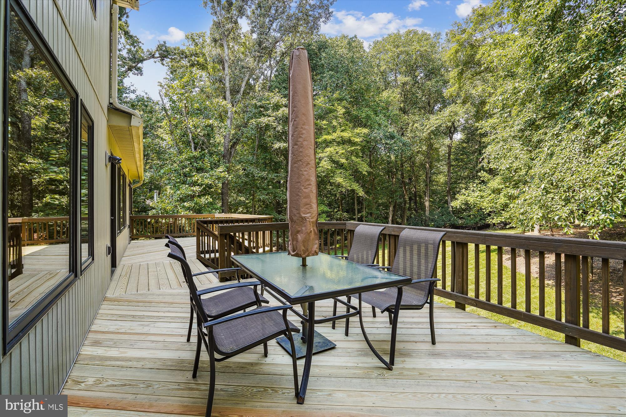 10408 Hunter Ridge Drive Oakton, VA 22124 - Photo 15 of 30 a view of a two chairs in the balcony