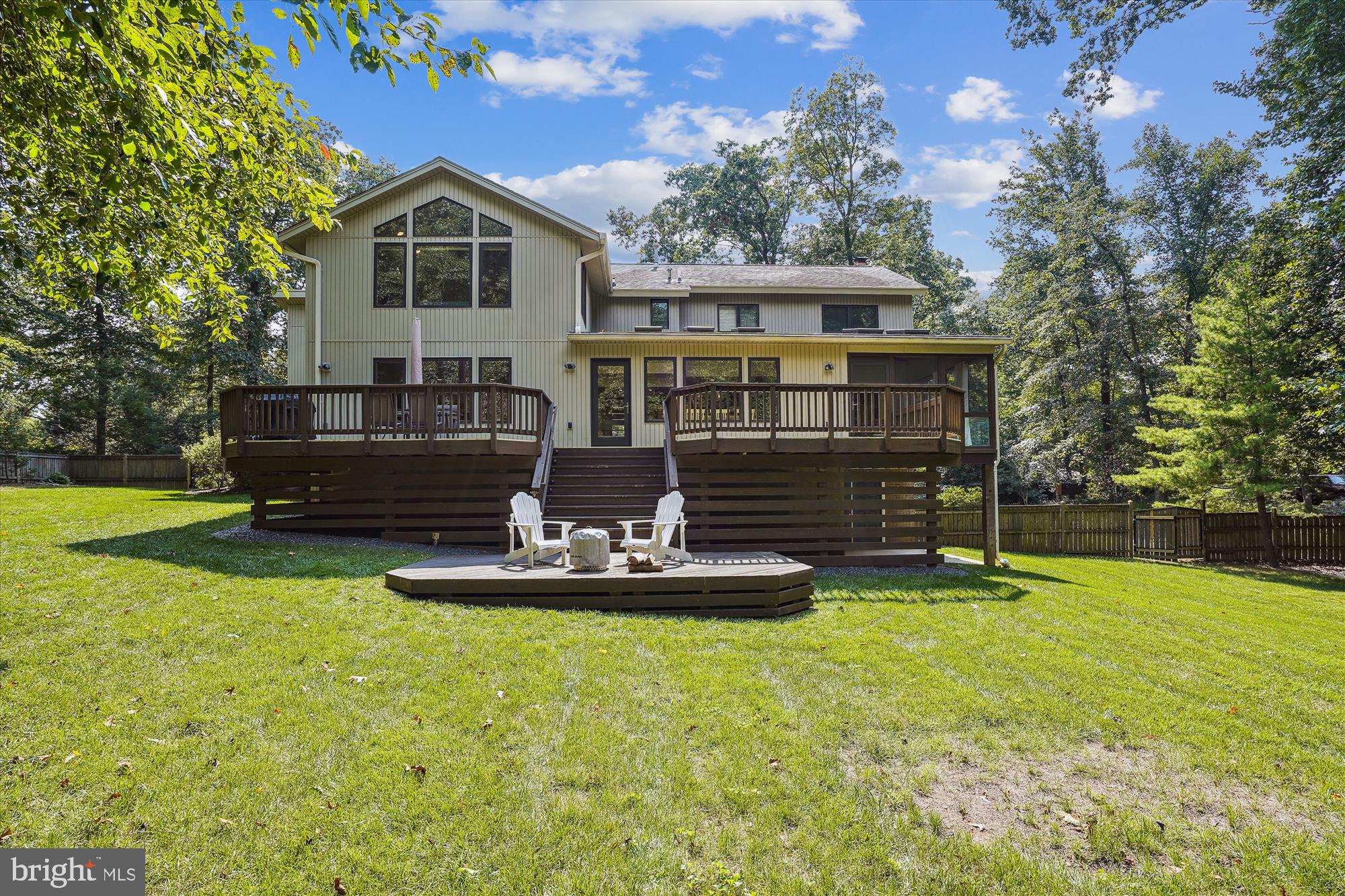 10408 Hunter Ridge Drive Oakton, VA 22124 - Photo 30 of 30 a front view of house with yard and trees in the background