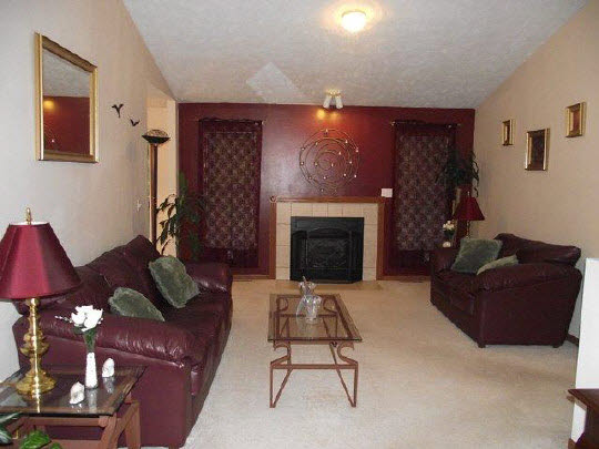 125 Pembroke Road Southwest Poplar Grove, IL 61065 - Photo 3 of 10 a living room with furniture and a fireplace
