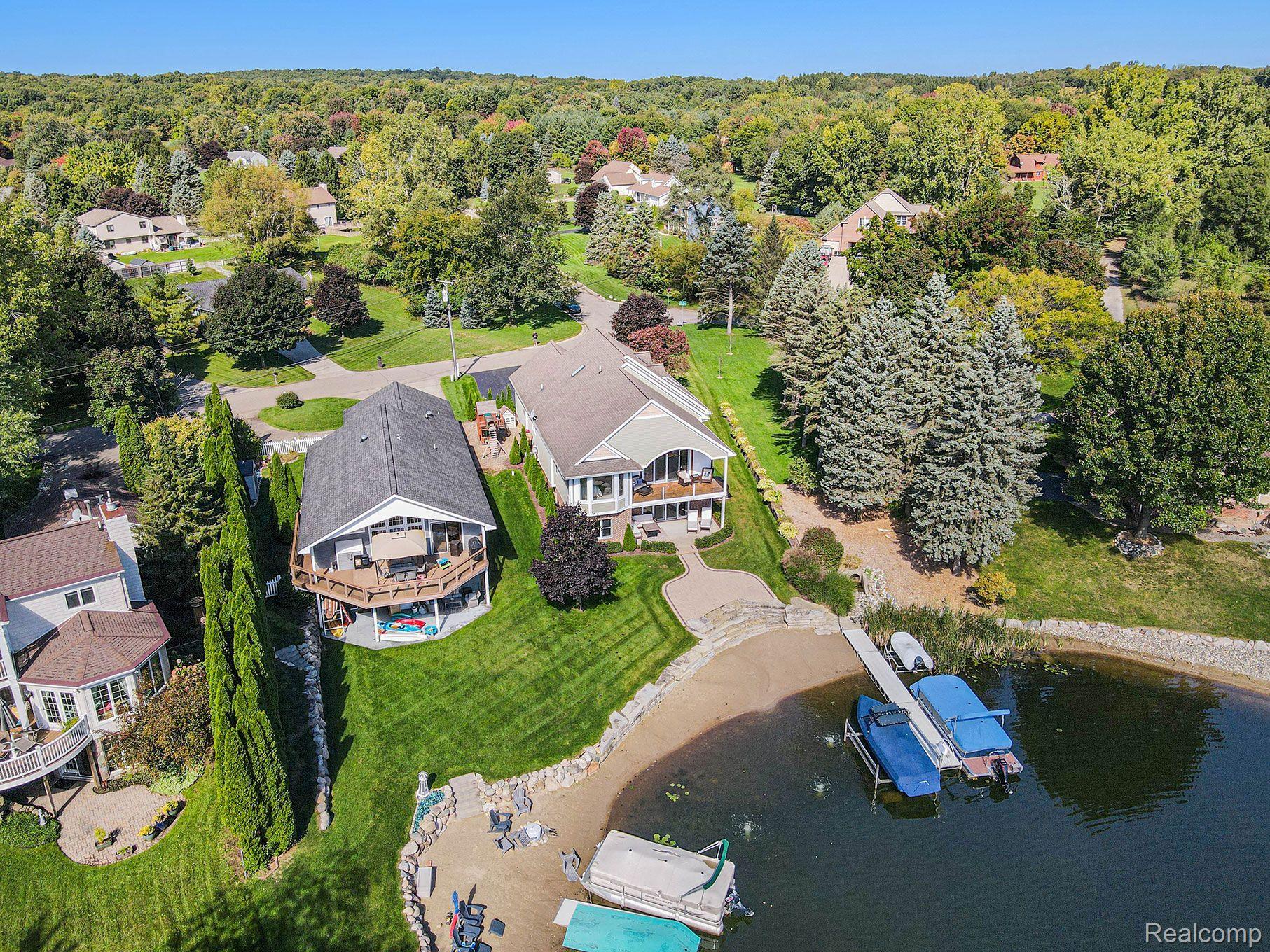 8495 Waumegah Road Clarkston, MI 48348 - Photo 35 of 44 PRIVATE BEACH