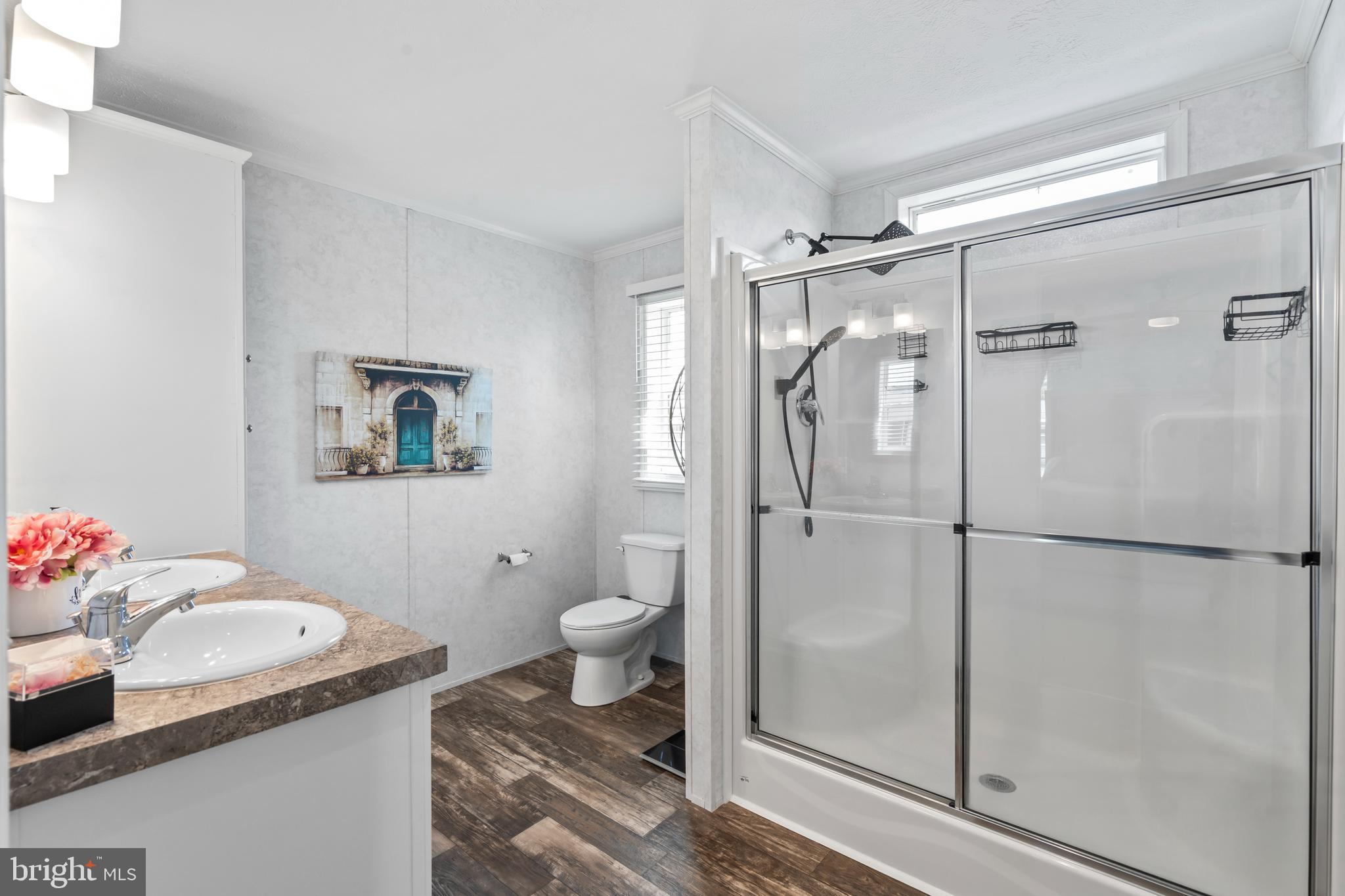 6 Southwind Circle Jackson, NJ 08527 - Photo 24 of 34 a bathroom with a sink toilet and shower