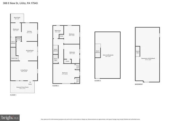 $285,000 | 308 East New Street, Lititz, PA 17543