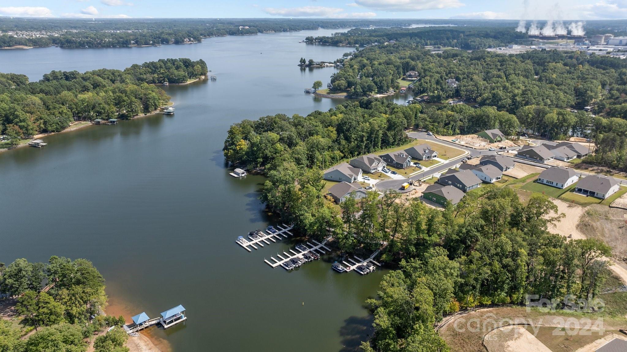 1152 Streamside Lane York, SC 29745 - Photo 43 of 47 an aerial view of a house with a lake view