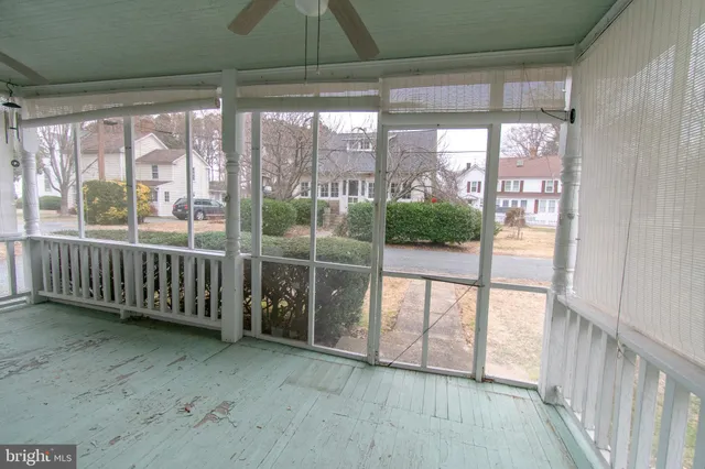 a view of a room with window