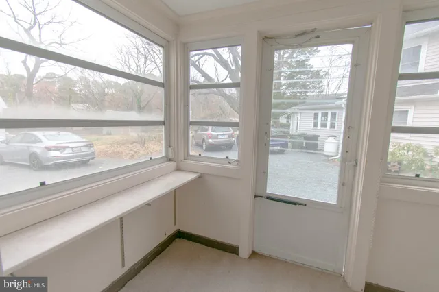 a kitchen with a window and a sink