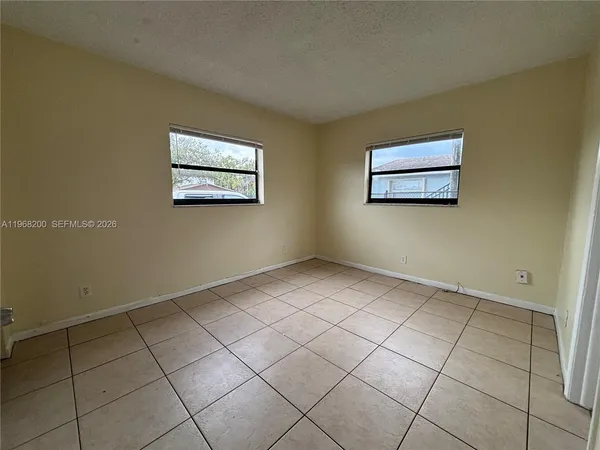 a view of a room with window