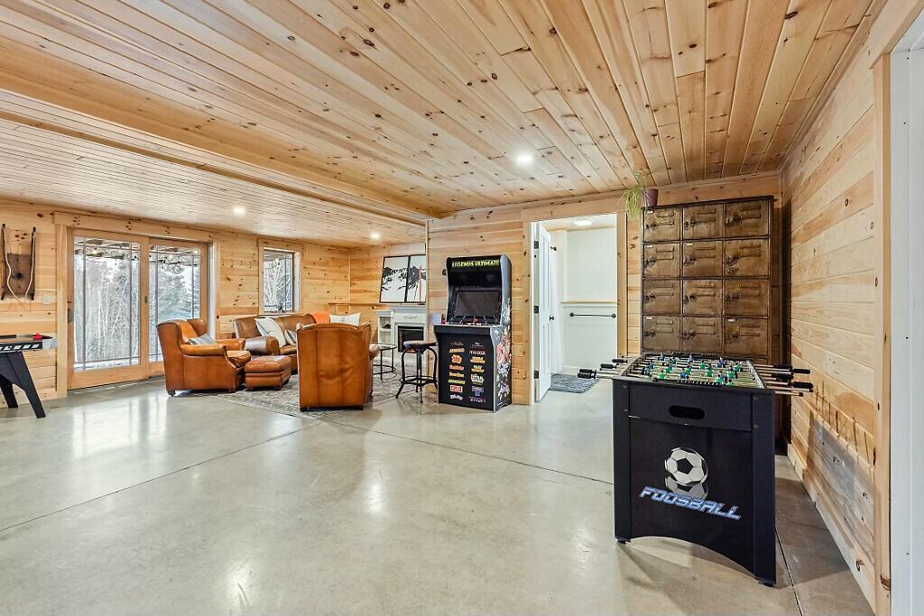 41 Moose Rdg Road Dallas Plt, ME 04970 - Photo 64 of 87 Lower Level Family Room