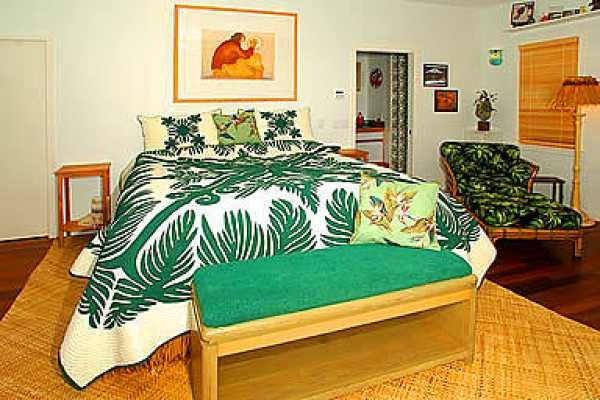 2211 D Pane Road Koloa, HI 96756 - Photo 8 of 12 a bed room with a bed and a painting on the wall