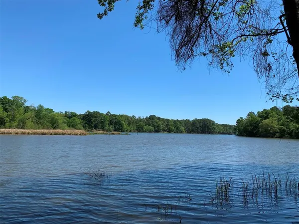 a view of lake with mountain