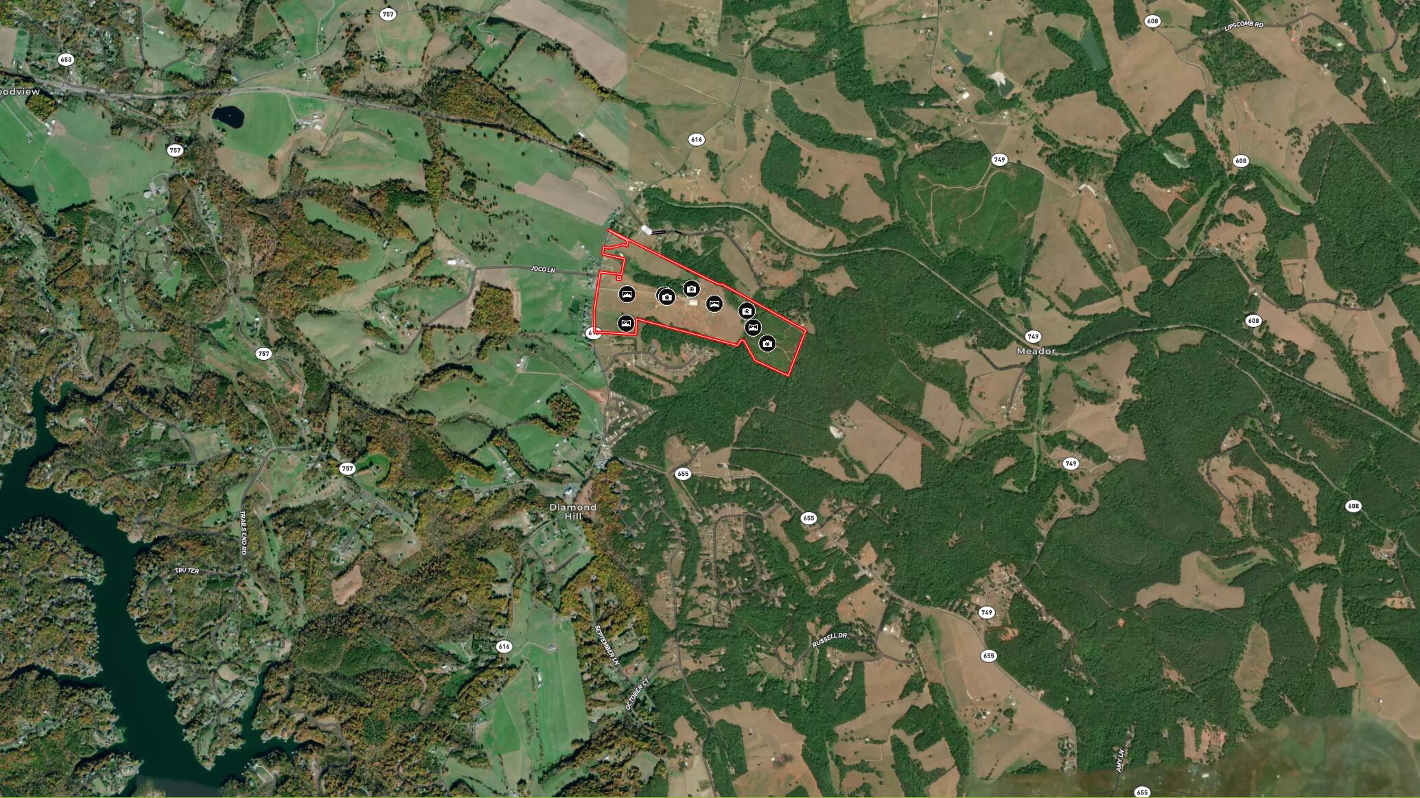 2754 Horseshoe Bend Road Moneta, VA 24121 - Photo 57 of 67 Aerial 2