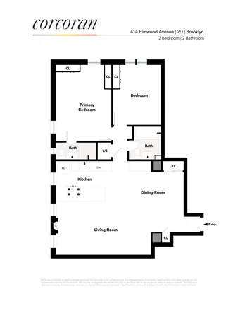 $500,000 | 414 Elmwood Avenue, Unit 2D | Midwood