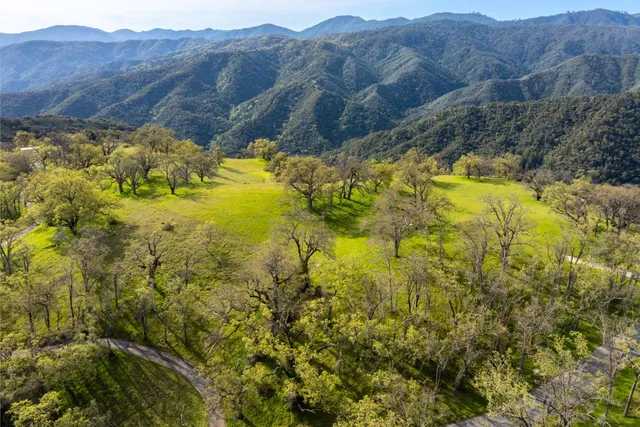 a view of lake and mountain