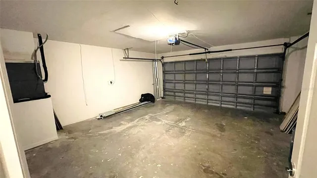 a view of wooden door