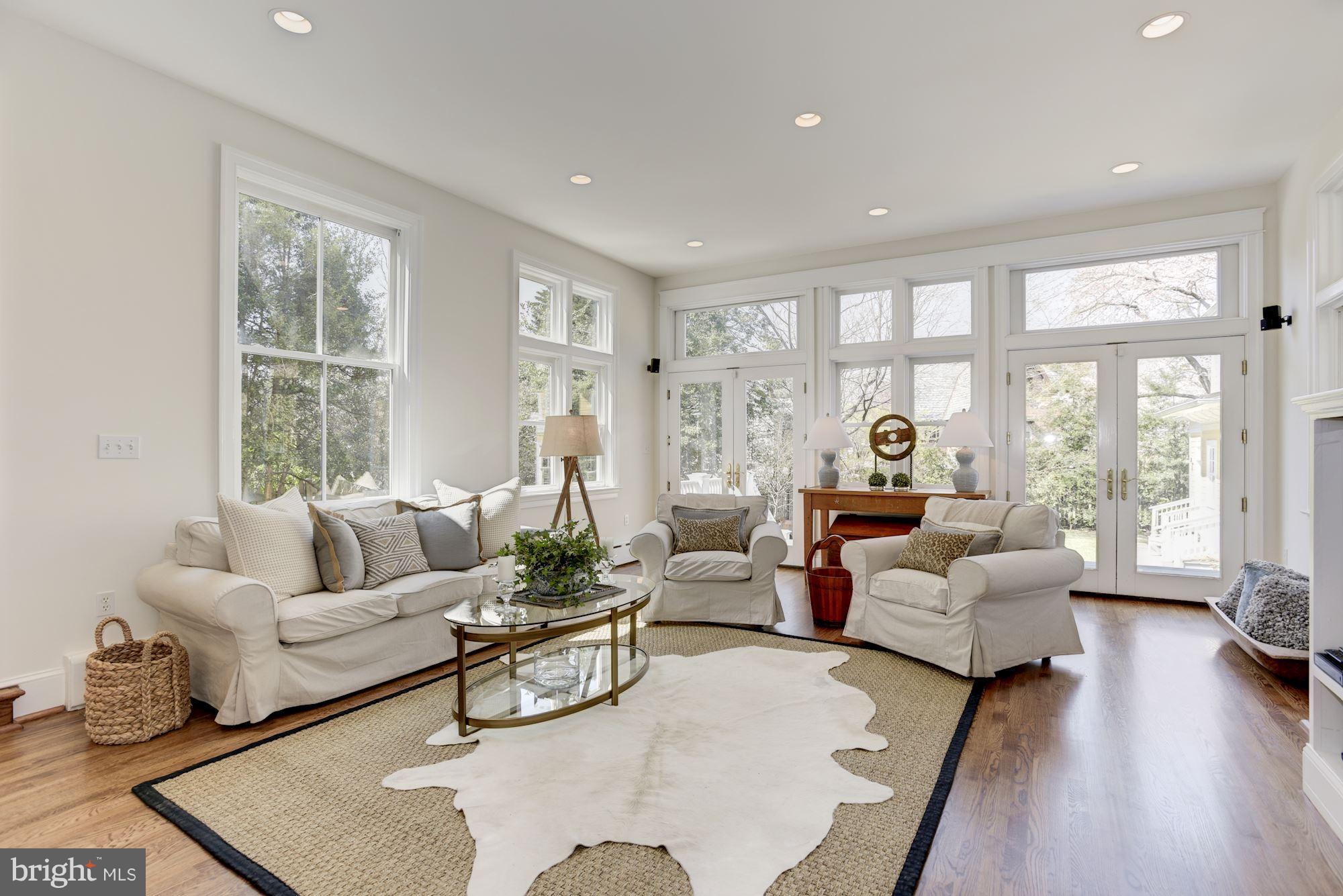 3807 Williams Lane Chevy Chase, MD 20815 - Photo 16 of 30 a living room with furniture and a large window