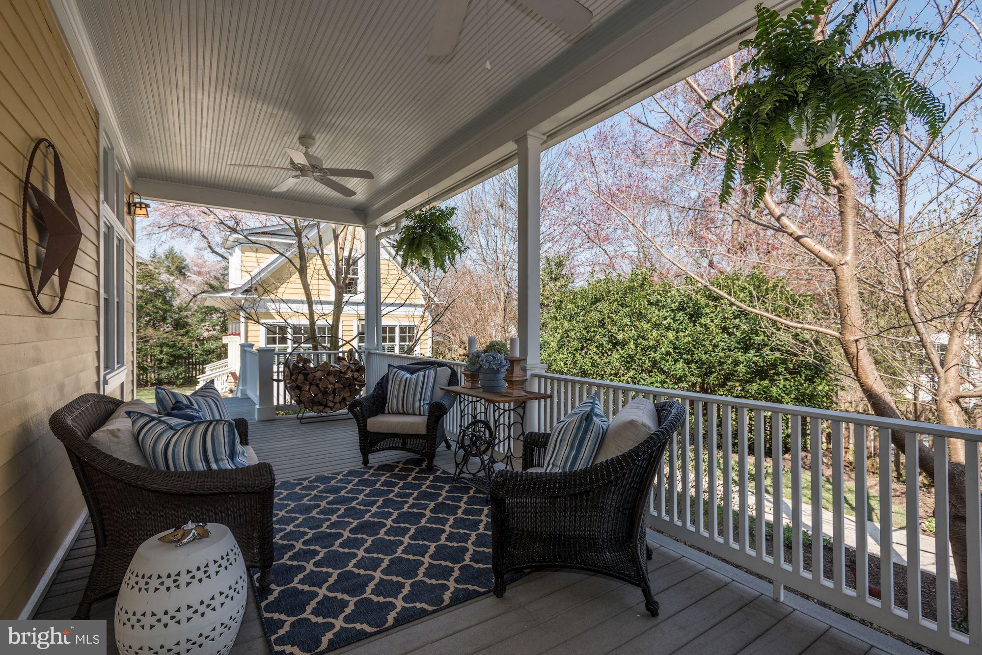 3807 Williams Lane Chevy Chase, MD 20815 - Photo 26 of 30 a outdoor living space with furniture and a potted plant