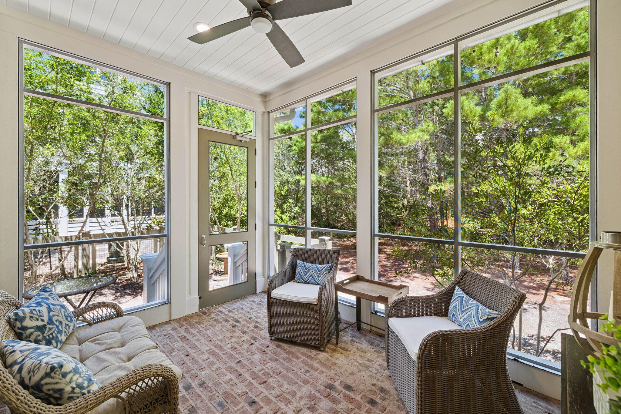 25 Pontchartrain North Santa Rosa Beach, FL 32459 - Photo 17 of 48 a balcony with furniture and outdoor view