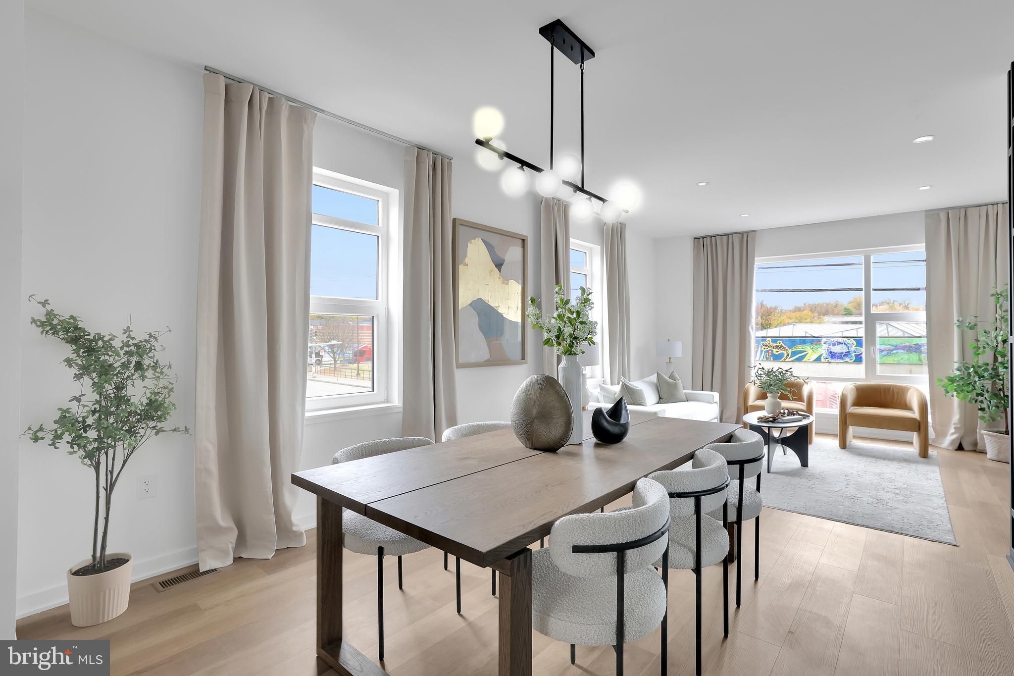 1038 Howard Road Southeast Washington, DC 20020 - Photo 6 of 27 Open Concept Dining and Living Room