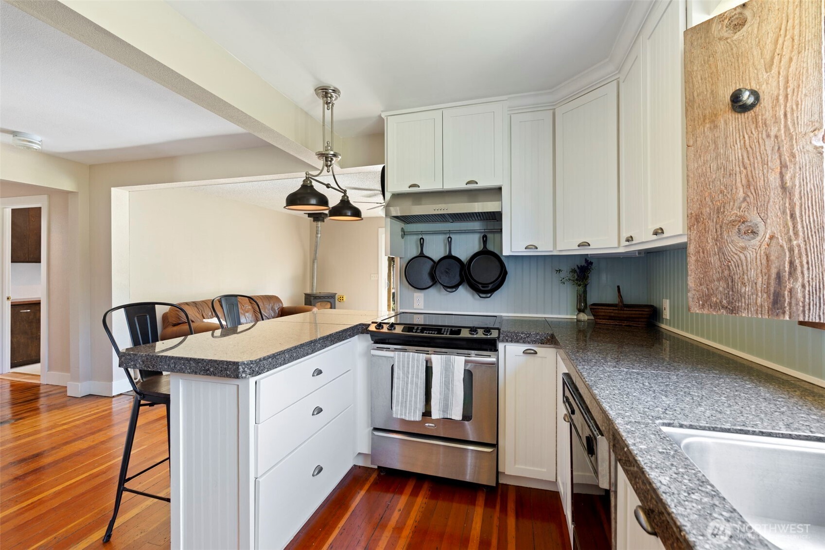 2118 Gallagher Road Centralia, WA 98531 - Photo 12 of 40 a kitchen with a stove and a sink