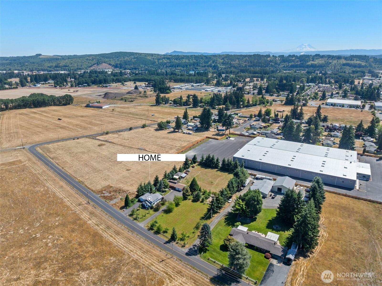2118 Gallagher Road Centralia, WA 98531 - Photo 37 of 40 an aerial view of residential houses with outdoor space