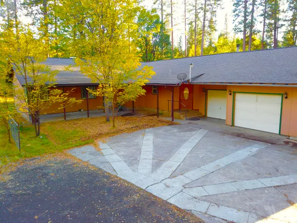 a view of outdoor space with seating area