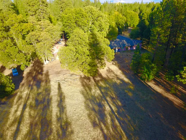 a aerial view of a houses