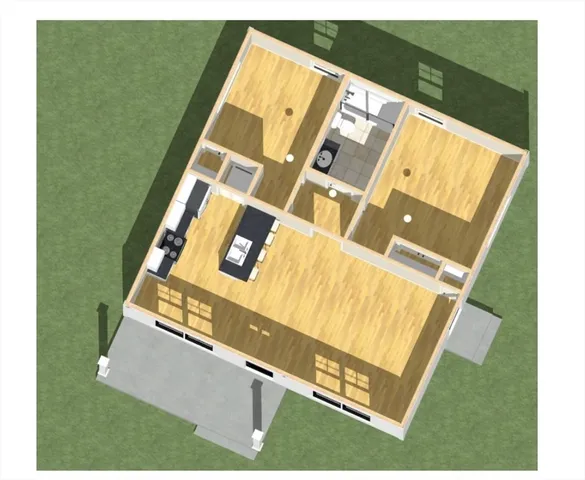 a black and white photo of a house