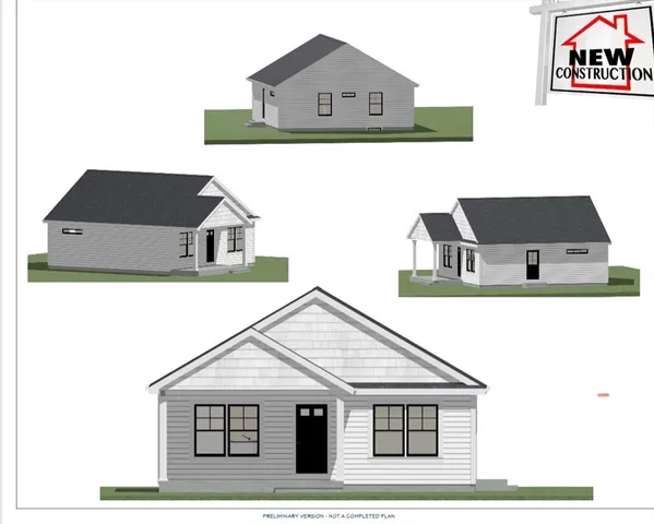 a view of an ocean and beach