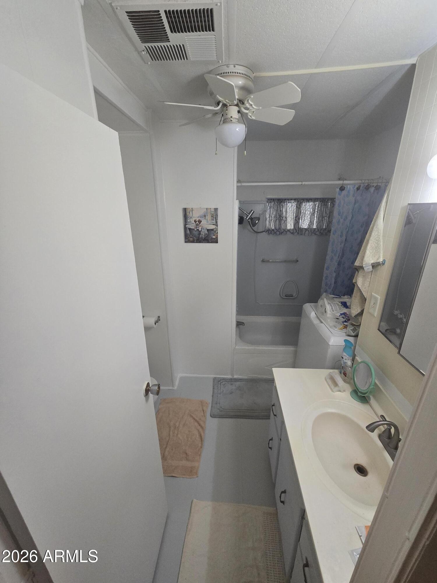 269 North Winchester Road, Unit 26 Apache Junction, AZ 85119 - Photo 9 of 18 a bathroom with a sink and mirror
