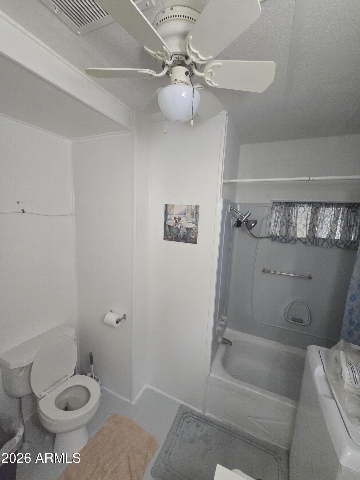 269 North Winchester Road, Unit 26 Apache Junction, AZ 85119 - Photo 10 of 18 a bathroom with a sink a toilet and shower
