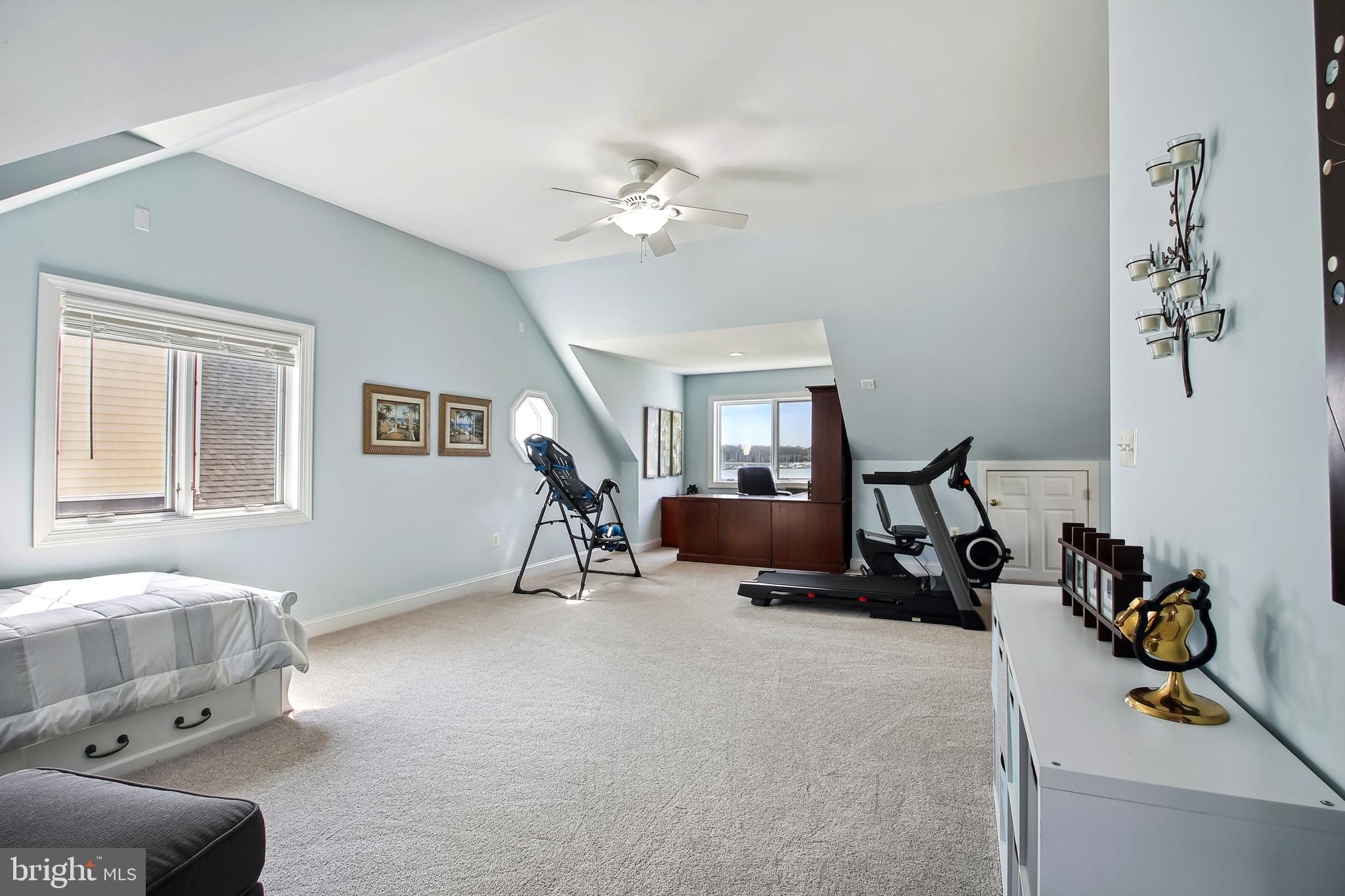 3714 Bay Drive Edgewater, MD 21037 - Photo 51 of 57 Fourth Floor - 4th Bedroom - Open Floor Plan