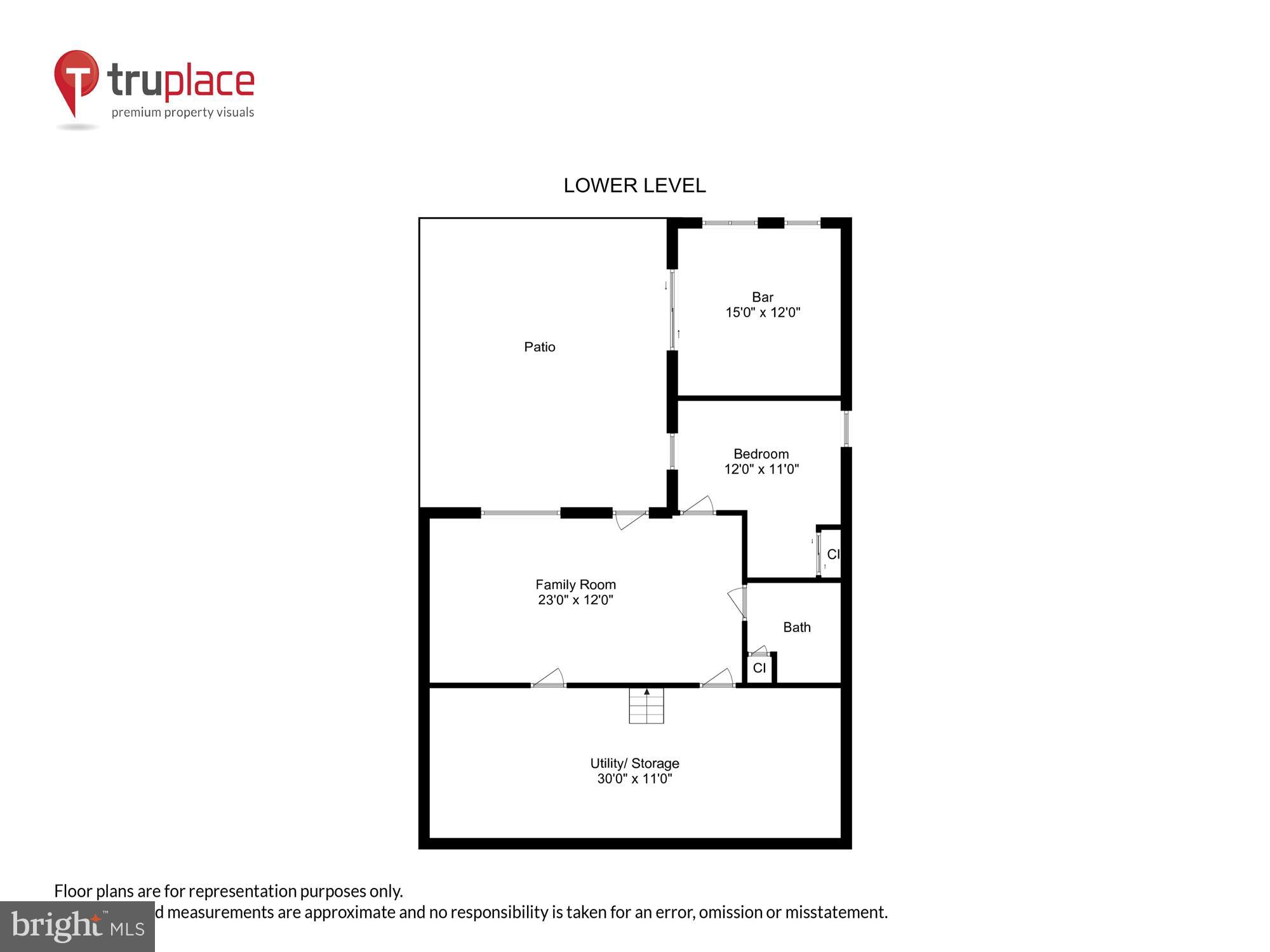 3714 Bay Drive Edgewater, MD 21037 - Photo 54 of 57 Lower Level Floor Plan