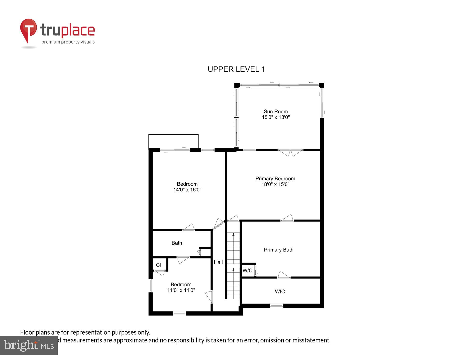 3714 Bay Drive Edgewater, MD 21037 - Photo 56 of 57 Upper Level 1 Floor Plan
