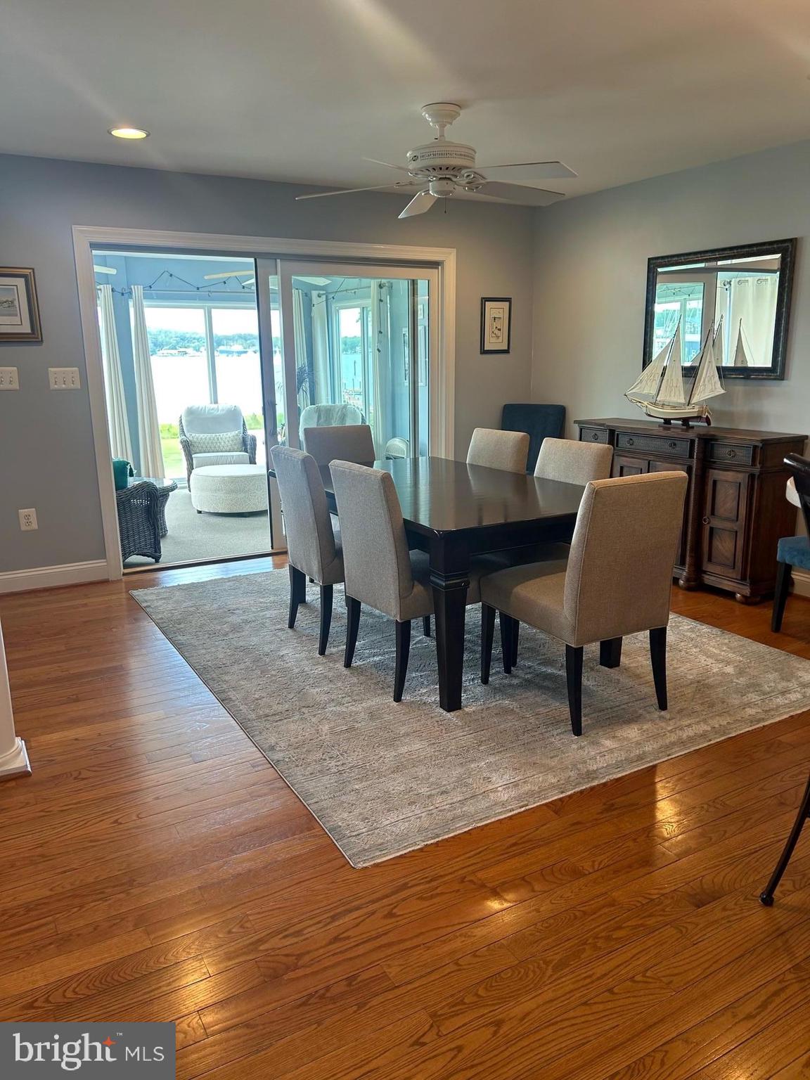 3714 Bay Drive Edgewater, MD 21037 - Photo 8 of 57 Dining Room looking into Sunroom
