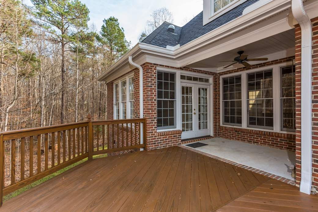 1732 Chestnut Hill Road Wake Forest, NC 27587 - Photo 12 of 14 Deck/Patio walk-out from Sunroom