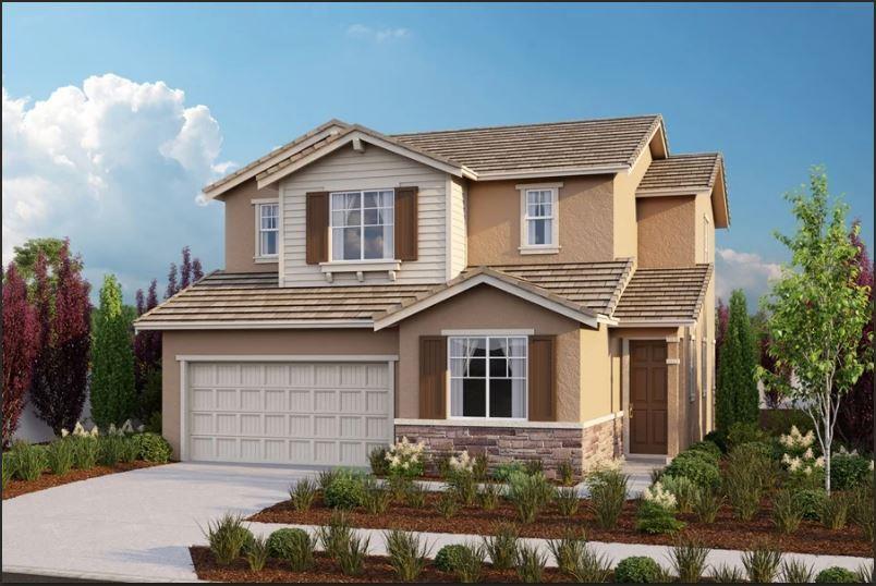 933 Fruit Stand Circle Vacaville, CA 95688 - Photo 1 of 6 a front view of a house with a yard and garage